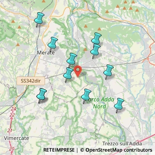 Mappa Str. Fornace, 23877 Paderno D'adda LC, Italia (3.87727)