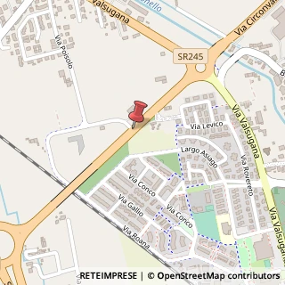 Mappa Via circonvallazione ovest, 31033 Castelfranco Veneto, Treviso (Veneto)