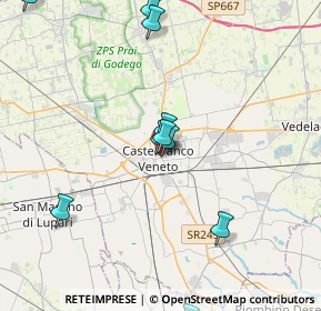 Mappa Via Pio X, 31033 Castelfranco Veneto TV, Italia (4.7)