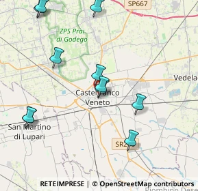 Mappa Via Pio X, 31033 Castelfranco Veneto TV, Italia (4.31545)