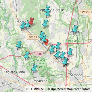 Mappa Via Antonio Gramsci, 22076 Mozzate CO, Italia (3.9785)