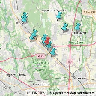 Mappa Via Antonio Gramsci, 22076 Mozzate CO, Italia (3.23538)