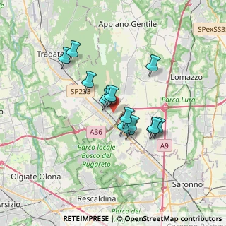 Mappa Via Antonio Gramsci, 22076 Mozzate CO, Italia (2.64857)