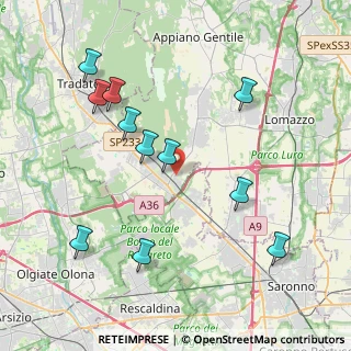 Mappa Via Antonio Gramsci, 22076 Mozzate CO, Italia (4.26636)