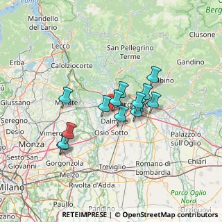 Mappa Via Bainsizza, 24048 Roncola BG, Italia (10.37714)
