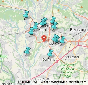 Mappa Via Bainsizza, 24048 Roncola BG, Italia (2.90333)