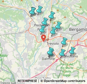Mappa Via Bainsizza, 24048 Roncola BG, Italia (3.57846)