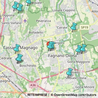 Mappa Via Carlo Goldoni, 21054 Fagnano Olona VA, Italia (2.75583)