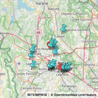 Mappa Via Carlo Goldoni, 21054 Fagnano Olona VA, Italia (7.053)