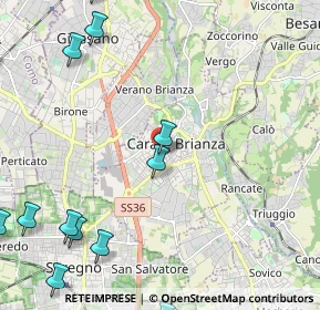 Mappa Piazza Risorgimento, 20841 Carate Brianza MB, Italia (3.31714)