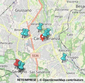 Mappa Piazza Risorgimento, 20841 Carate Brianza MB, Italia (2.27182)