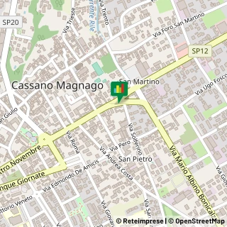 Mappa Via IV Novembre, 76, 21012 Cassano Magnago, Varese (Lombardia)