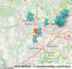 Mappa Via Andrea Fantoni, 24048 Treviolo BG, Italia (4.55)