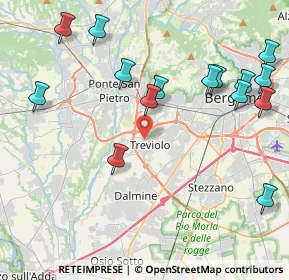 Mappa Via Andrea Fantoni, 24048 Treviolo BG, Italia (4.896)