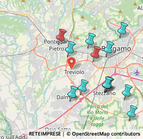 Mappa Via Andrea Fantoni, 24048 Treviolo BG, Italia (4.18769)