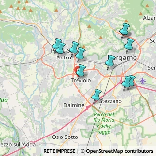 Mappa Via Andrea Fantoni, 24048 Treviolo BG, Italia (3.95917)