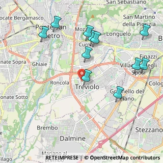Mappa Via Andrea Fantoni, 24048 Treviolo BG, Italia (2.25909)