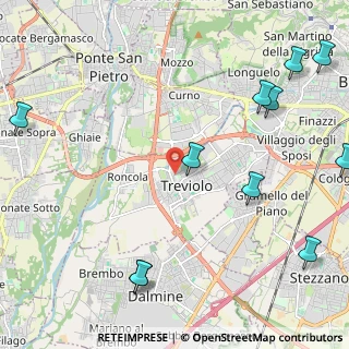 Mappa Via Andrea Fantoni, 24048 Treviolo BG, Italia (3.185)