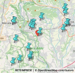 Mappa Via Antonio Locatelli, 24030 Medolago BG, Italia (4.67789)