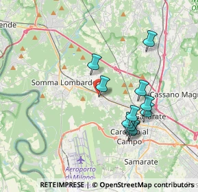 Mappa Via Marconi, 21011 Casorate Sempione VA, Italia (3.35818)