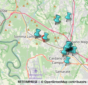 Mappa Via Marconi, 21011 Casorate Sempione VA, Italia (3.9565)