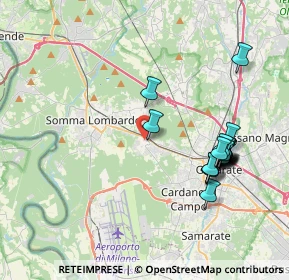 Mappa Via Marconi, 21011 Casorate Sempione VA, Italia (4.01053)