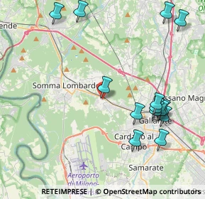 Mappa Via Marconi, 21011 Casorate Sempione VA, Italia (4.79429)