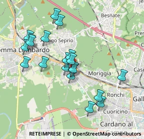 Mappa Via Marconi, 21011 Casorate Sempione VA, Italia (1.7635)