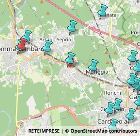 Mappa Via Marconi, 21011 Casorate Sempione VA, Italia (3.03278)
