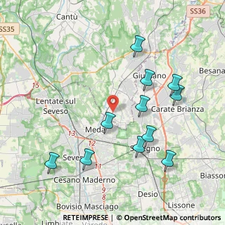 Mappa Viale Repubblica, 22063 Cabiate CO, Italia (4.16)
