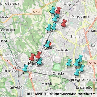 Mappa Viale Repubblica, 22063 Cabiate CO, Italia (2.2445)