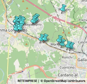 Mappa Via Como, 21011 Casorate Sempione VA, Italia (2.138)