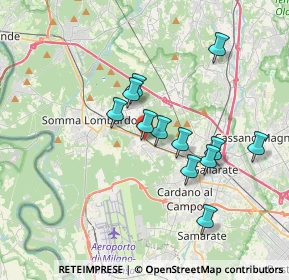 Mappa Via Como, 21011 Casorate Sempione VA, Italia (3.0575)