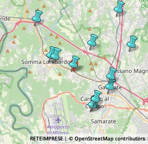 Mappa Via Como, 21011 Casorate Sempione VA, Italia (4.07417)