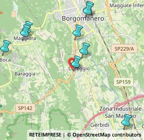 Mappa ViaTorino, 28060 Cureggio NO, Italia (2.83909)