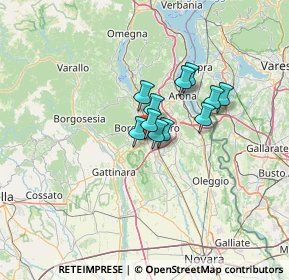 Mappa ViaTorino, 28060 Cureggio NO, Italia (7.82545)