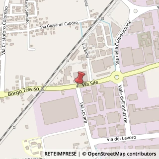 Mappa Via Sile, 20, 31033 Castelfranco Veneto, Treviso (Veneto)