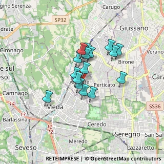 Mappa Via Don Mario Mauri, 22060 Cabiate CO, Italia (1.18111)