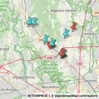 Mappa Via Gorla, 22076 Mozzate CO, Italia (2.75364)