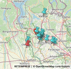 Mappa Via Torino, 21011 Casorate Sempione VA, Italia (9.70917)