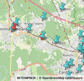 Mappa Via Torino, 21011 Casorate Sempione VA, Italia (3.05278)