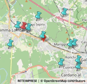 Mappa Via Torino, 21011 Casorate Sempione VA, Italia (2.47167)