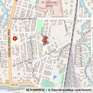 Mappa Via E. Rota, 1, 31100 Treviso, Treviso (Veneto)