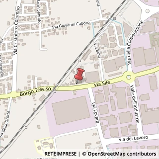 Mappa Via Sile, 13, 31033 Castelfranco Veneto, Treviso (Veneto)