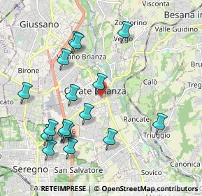 Mappa Via S. Filippo Neri, 20841 Carate Brianza MB, Italia (2.15353)
