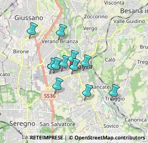 Mappa Via S. Filippo Neri, 20841 Carate Brianza MB, Italia (1.30091)