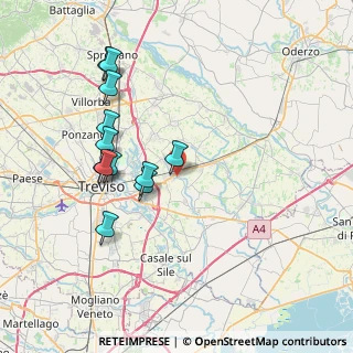 Mappa Via Pordenone, 31048 San Biagio di Callalta TV, Italia (7.43)