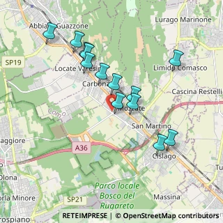 Mappa Via A. Pozzi, 22076 Mozzate CO, Italia (1.79385)