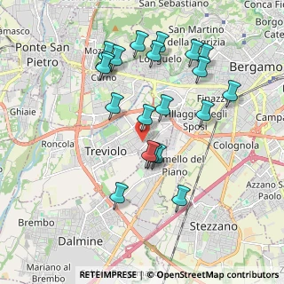 Mappa Via E.Scuri, 24048 Treviolo BG, Italia (1.905)
