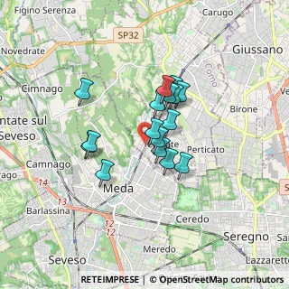 Mappa Cabiate, 22060 Cabiate CO, Italia (1.21412)